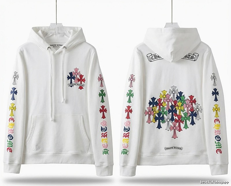 Chrome Hearts Colorful Cross Hoodie