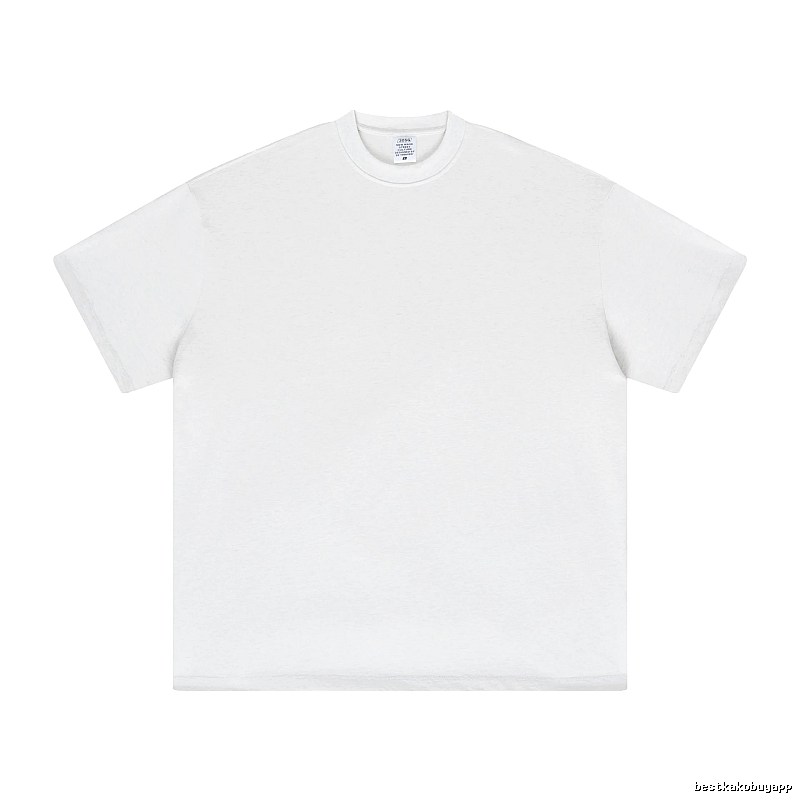 Classic Plain white T-shirt Minimal White Short for Daily Styling