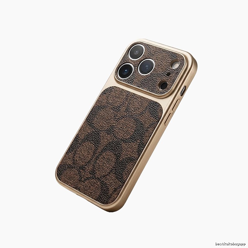 Coach Classic Monogram Style iPhone Case
