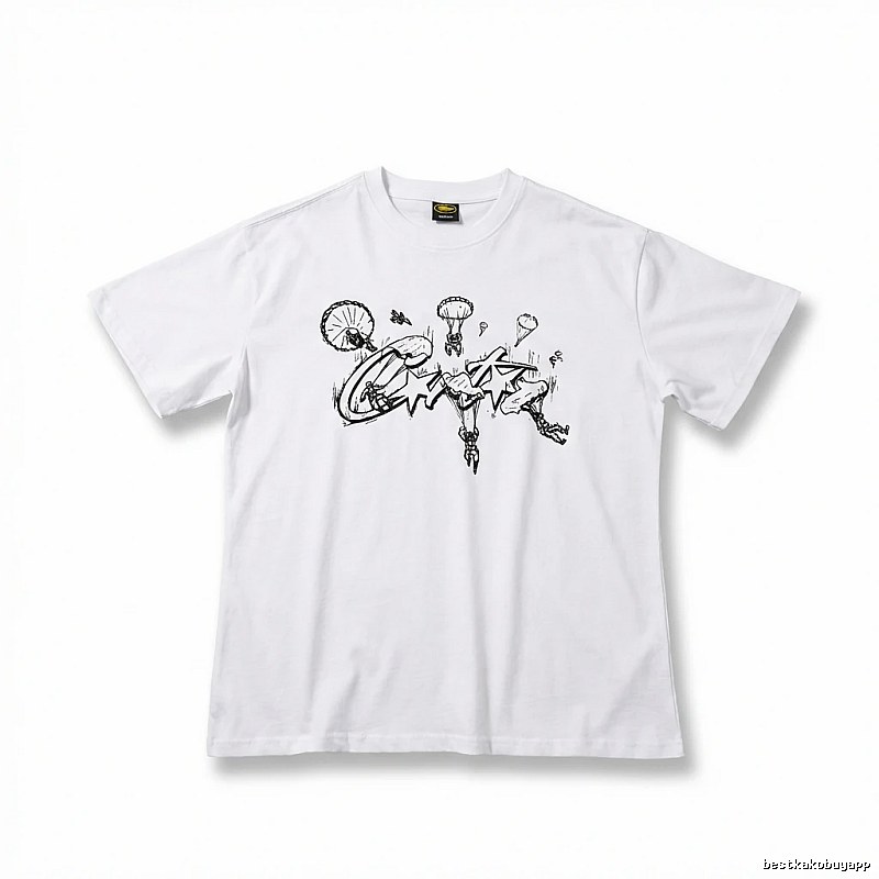 Corteiz Graffiti-style White T-shirt