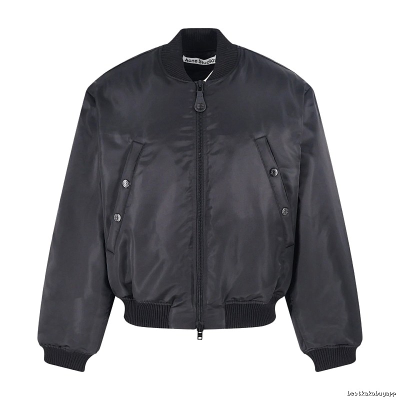 C.P. Bomber Jacket in Charcoal - smooth shell