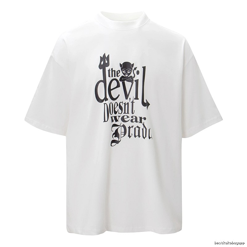 Daily Statement graphic T-shirt Black Colorful Lucky for City Outfits