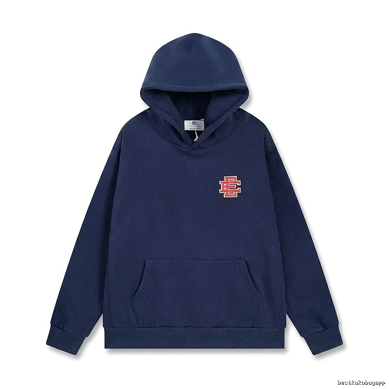 Eric Emanuel simple style navy blue hoodie