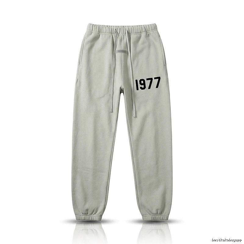 ESSENTIALS 1977 Casual Style Light Gray Sweatpants