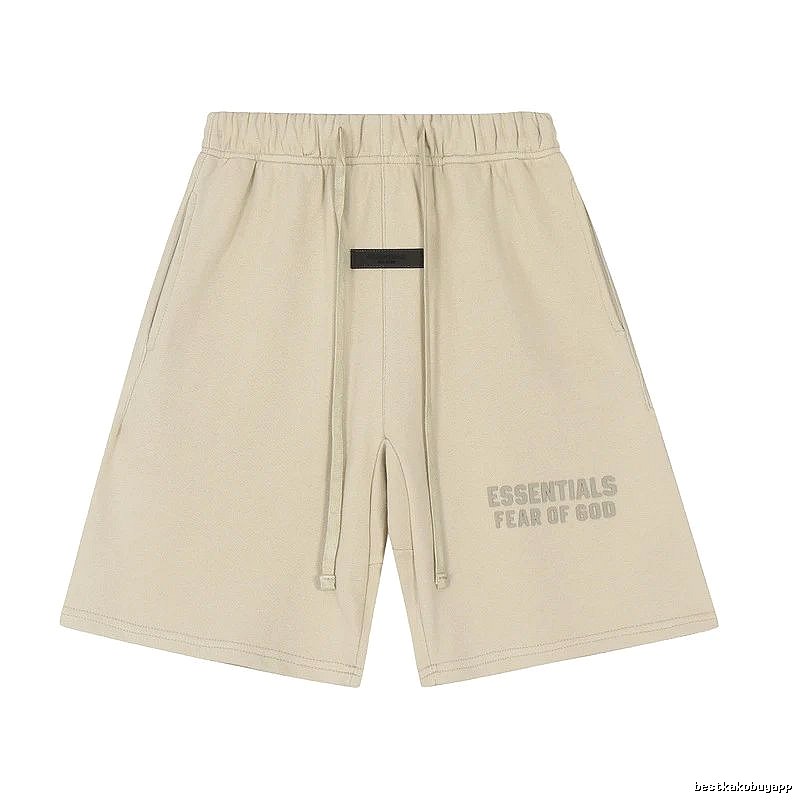 ESSENTIALS casual khaki shorts