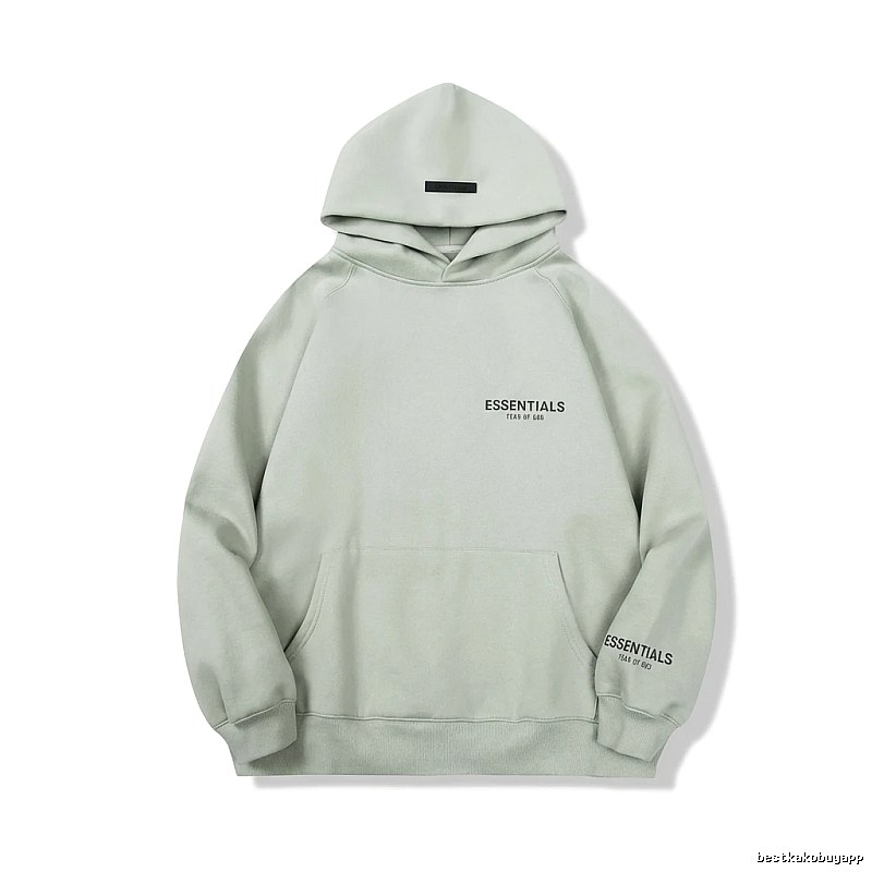 ESSENTIALS minimalist style light gray sweatshirt