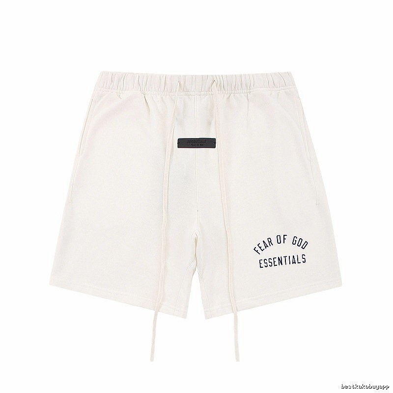 ESSENTIALS minimalist style white shorts