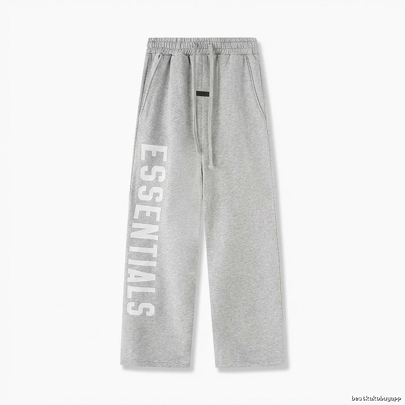 ESSENTIALS Simple Style Gray Sweatpants