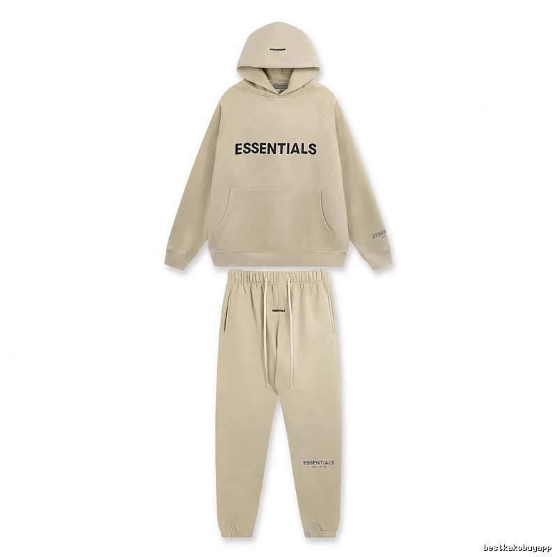 ESSENTIALS Simple Style Rice Suit