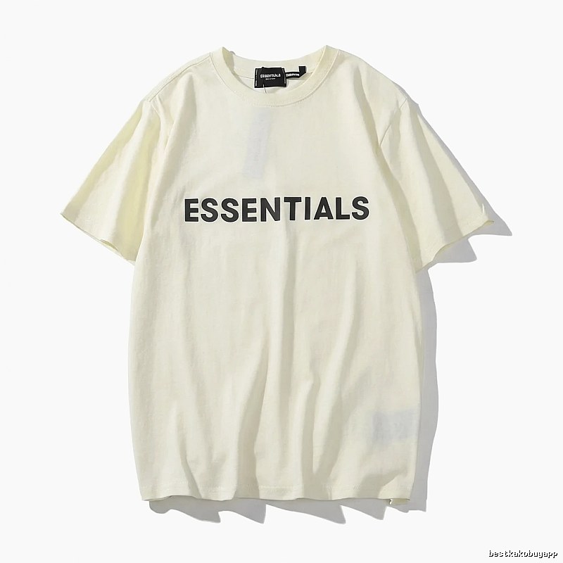 ESSENTIALS Simple White T-shirt