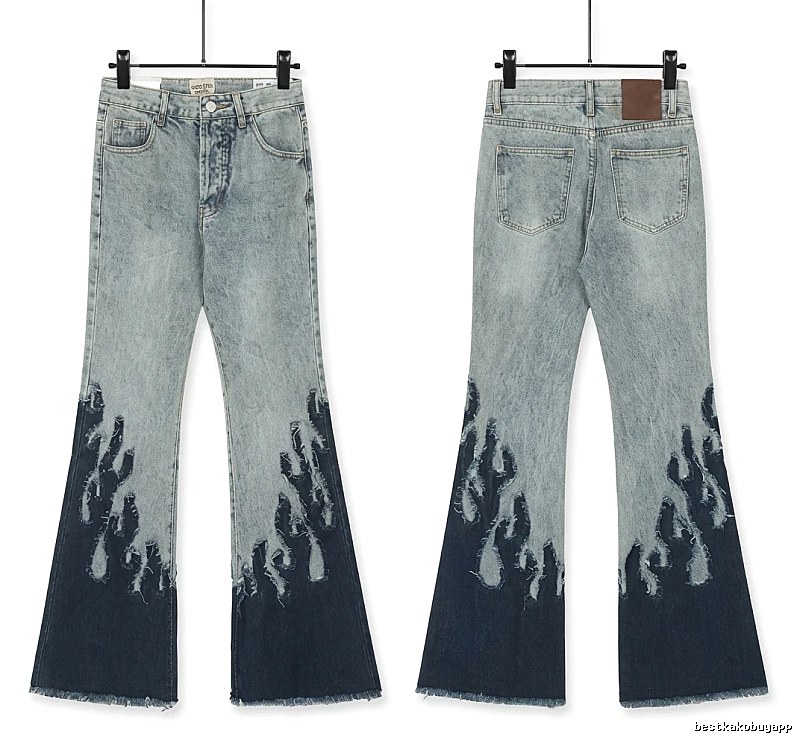 Gallery Dept Flame Wind Blue Jeans