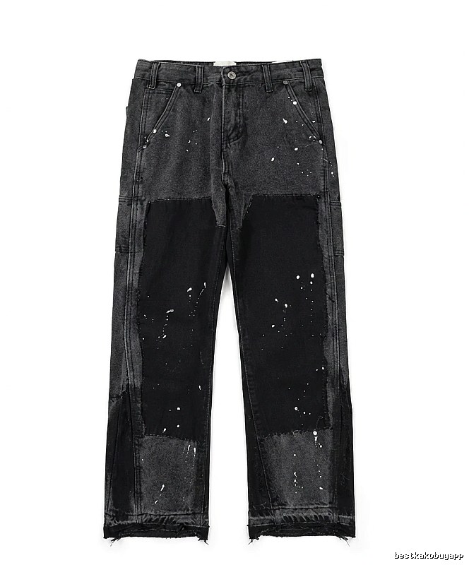 Gallery Dept Graffiti-style Black Jeans