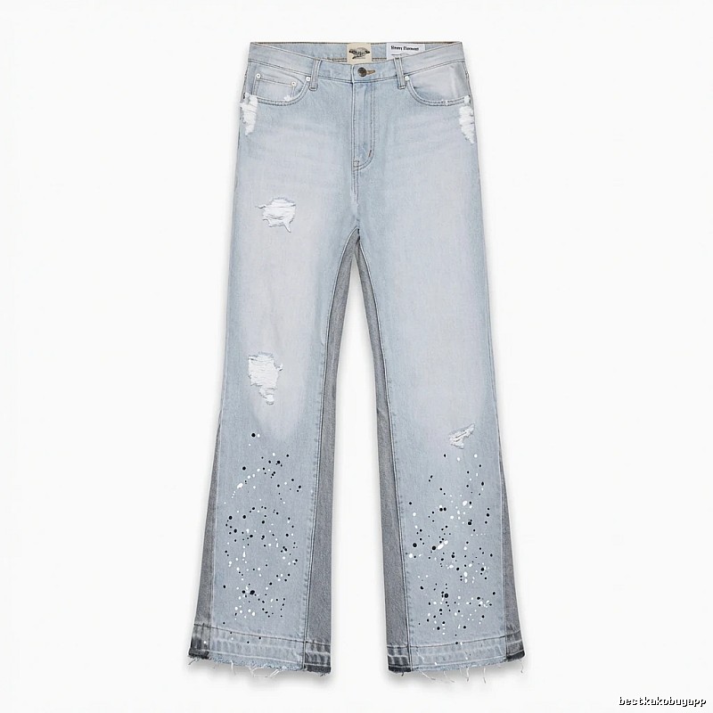Gallery Dept Ripped Light Blue Jeans