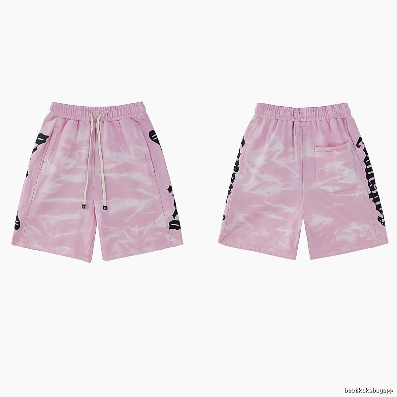 Godspeed Tie-dye Street Style Pink Shorts