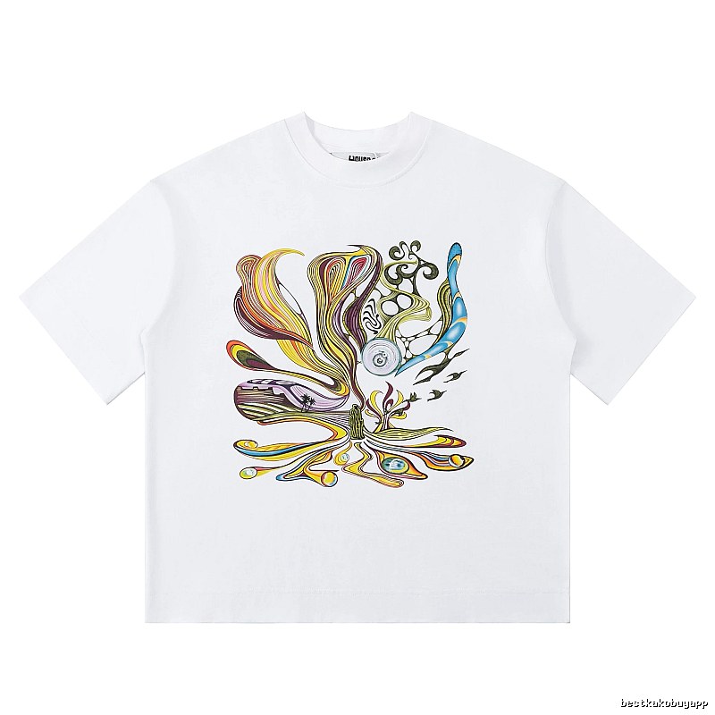 Graffiti-style White T-shirt of House of Errors