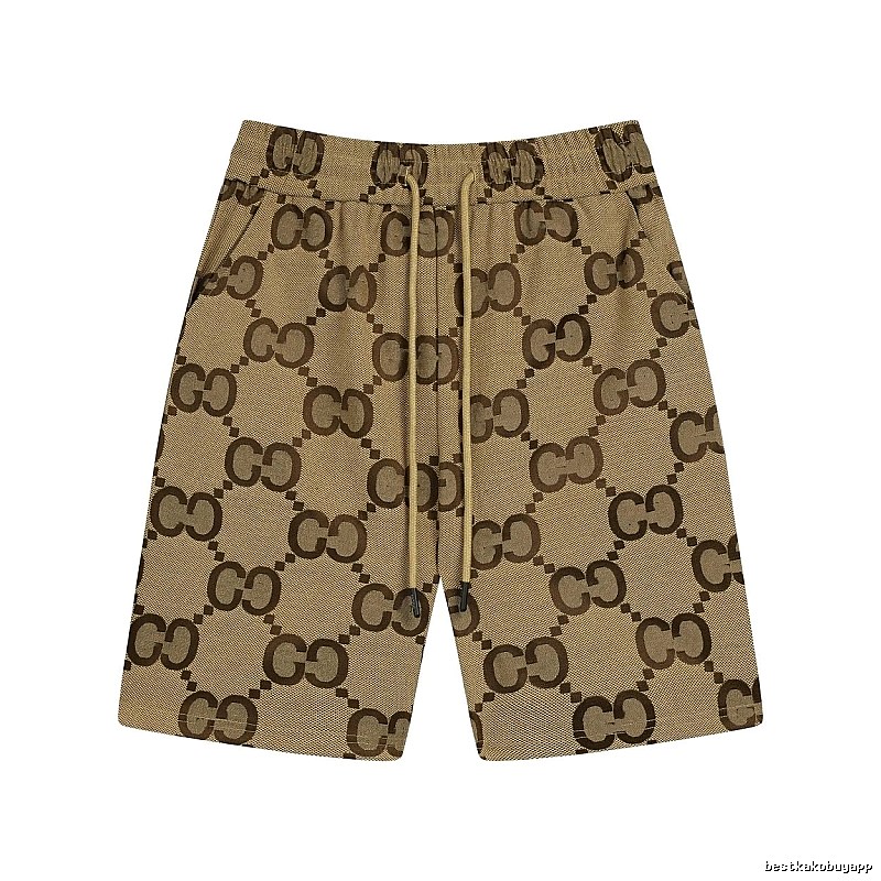Gucci Double G Brown Retro Shorts