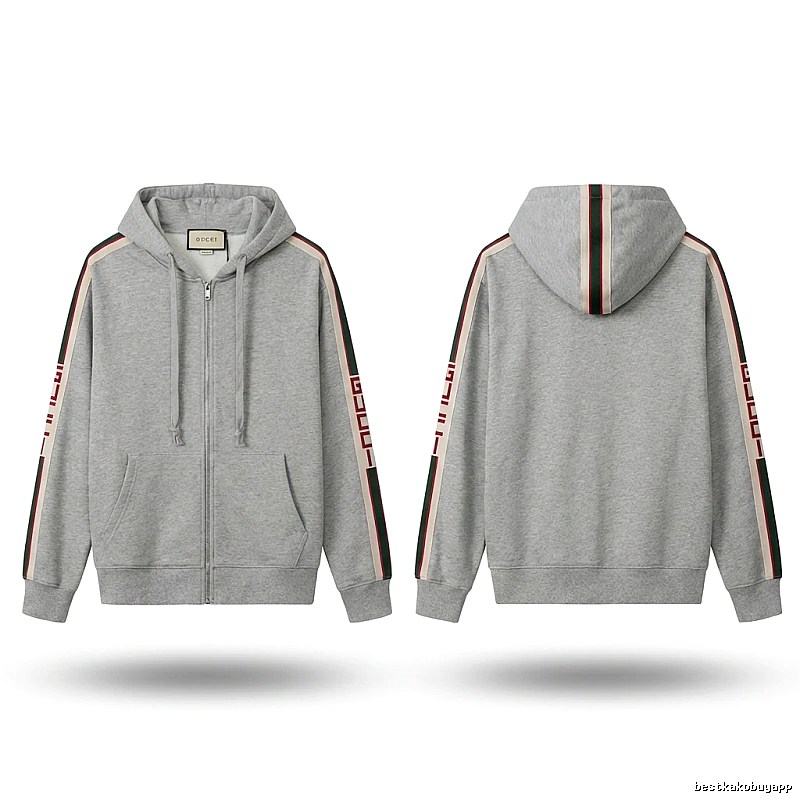 Gucci Stripe Grey Hoodie