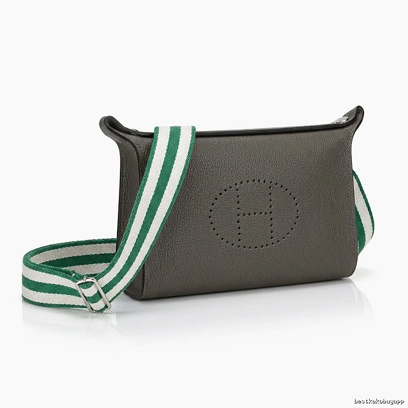 Hermes Constance retro-style grey bag