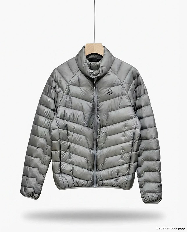 KAILAS Outdoor Style Silver Gray Down Jacket
