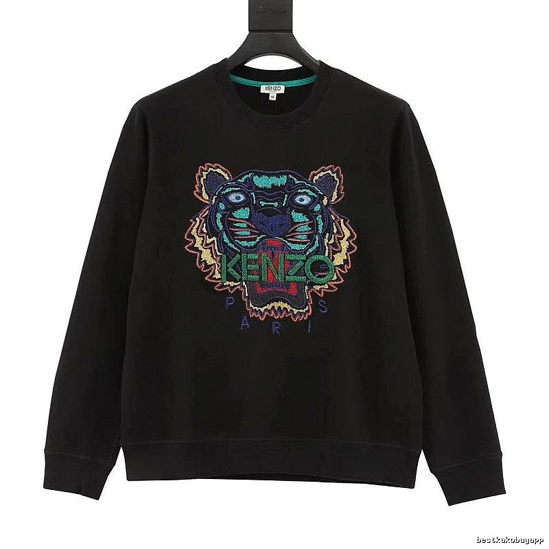 Kenzo Style Kc32 Tiger SweatShirt Campus Look Graphic