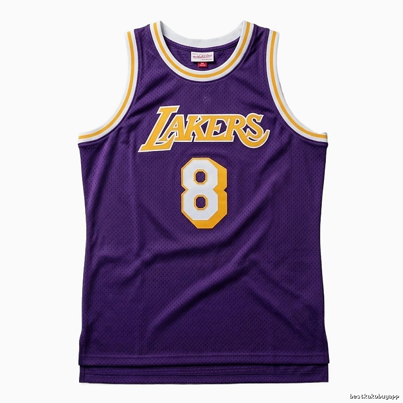 Kobe Lakers retro basketball uniforms