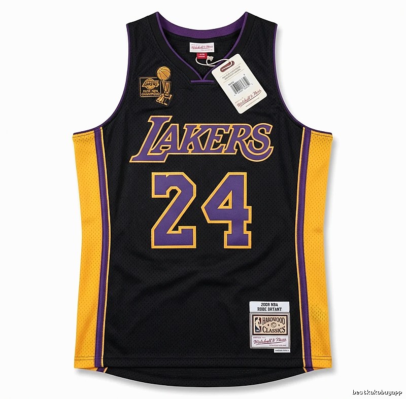 Kobe Lakers retro-style jerseys