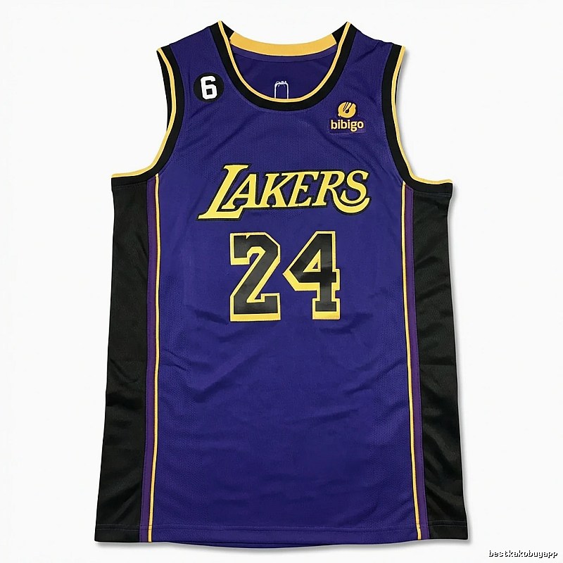 Kobe Lakers retro-style jerseys
