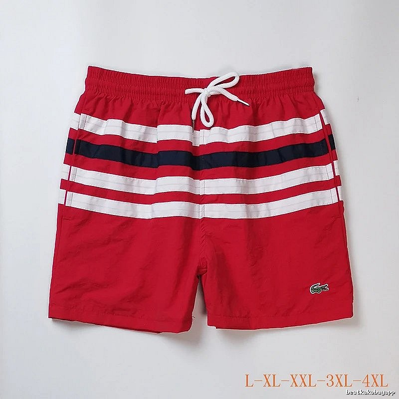 Lacoste Monogram Swim shorts Navy Drawstring Subtle for Casual Outfits