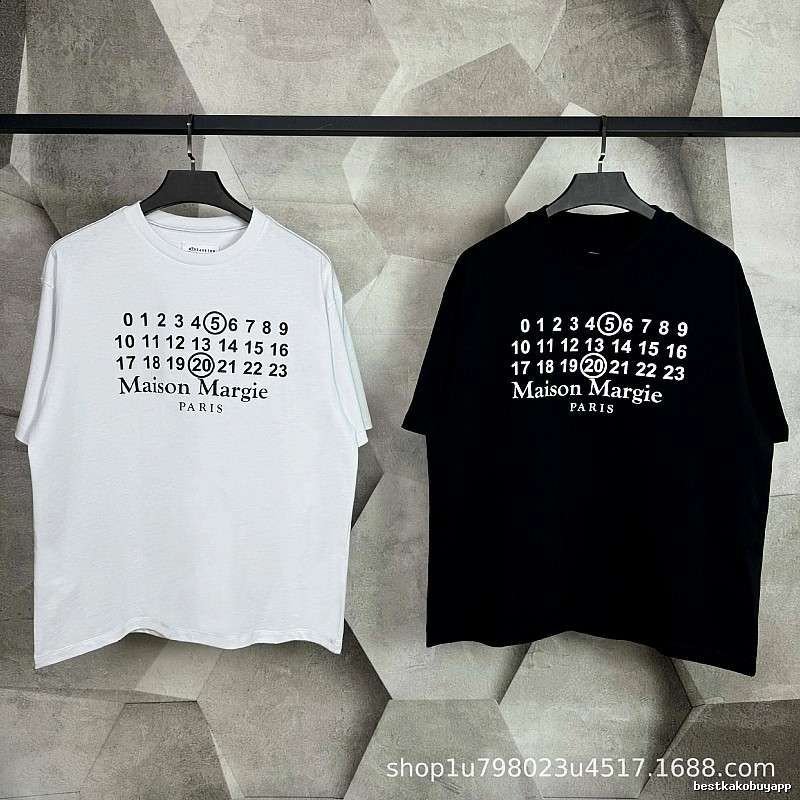 Maison Margiela digital printed style T-shirt