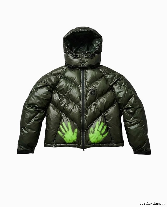 Mertra trendy brand luminous green down jacket