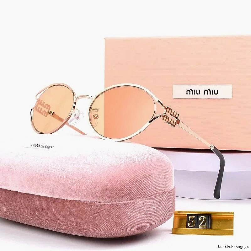 Miu Miu Streetwear Oversized sunglasses Black Oval Sunglasses with Logo Accent