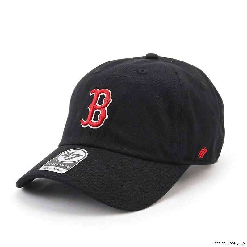 MLB baseball style black baseball cap