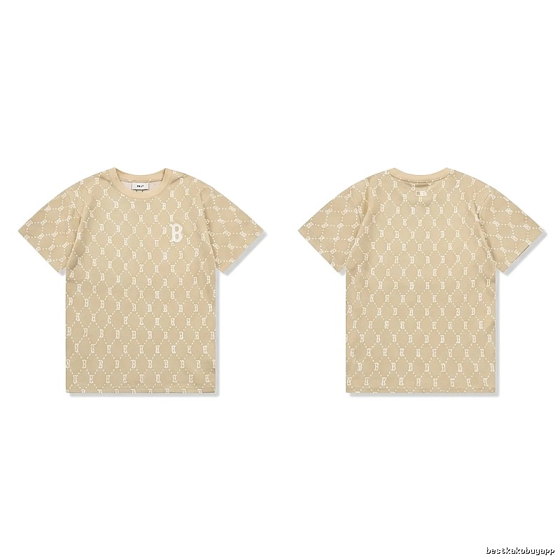 MLB Old Flower Style Beige T-shirt