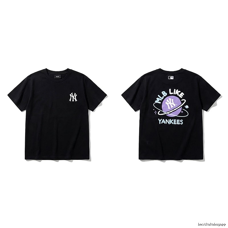 MLB Planet Style Black T-shirt