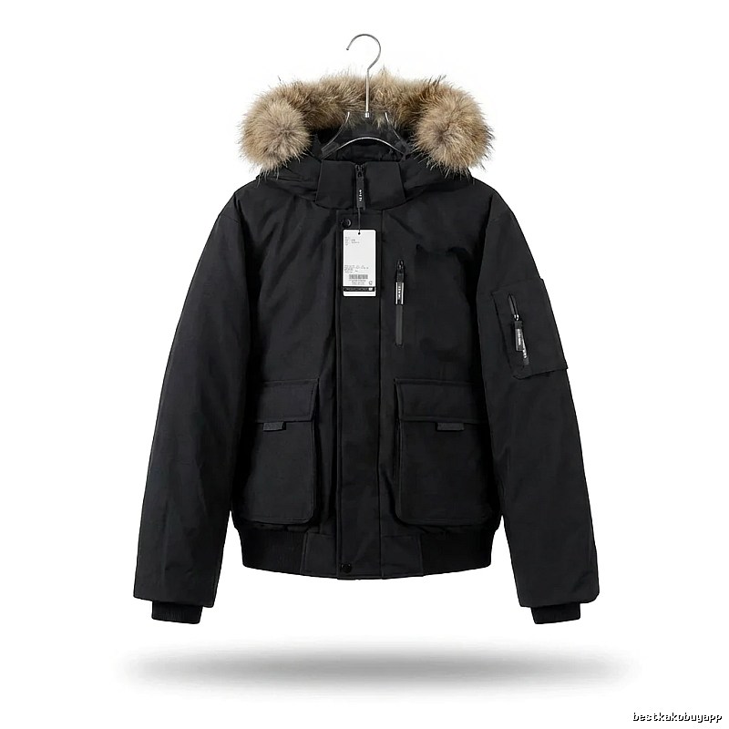 MLB Workwear Style Black Down Jacket