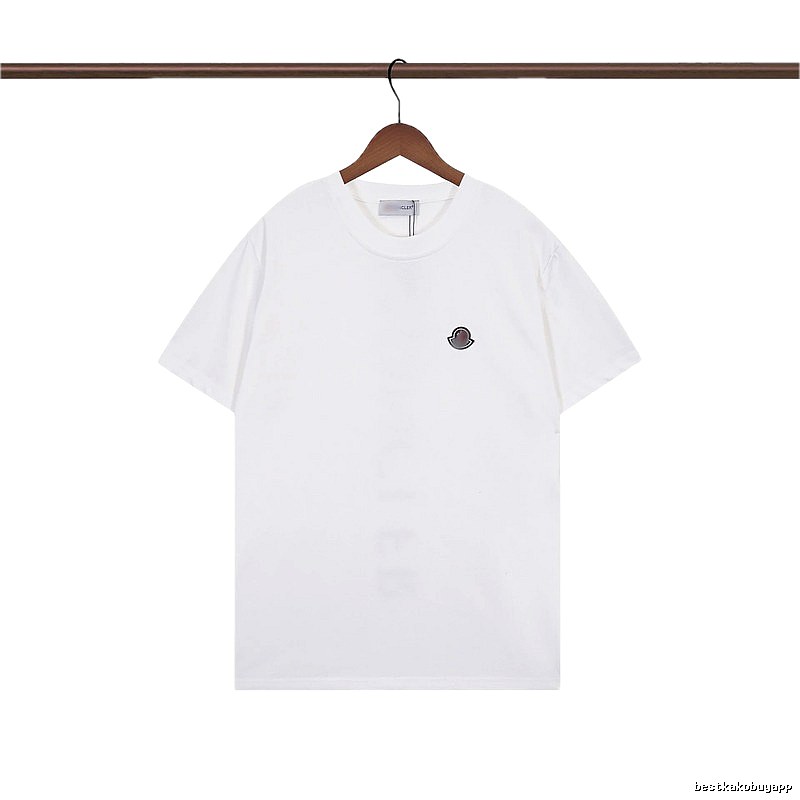 Moncler Classic Minimalist Style White Short-sleeve T-shirt