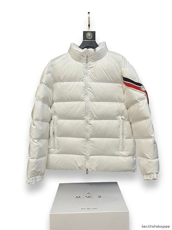 Moncler Fashion White Down Jacket