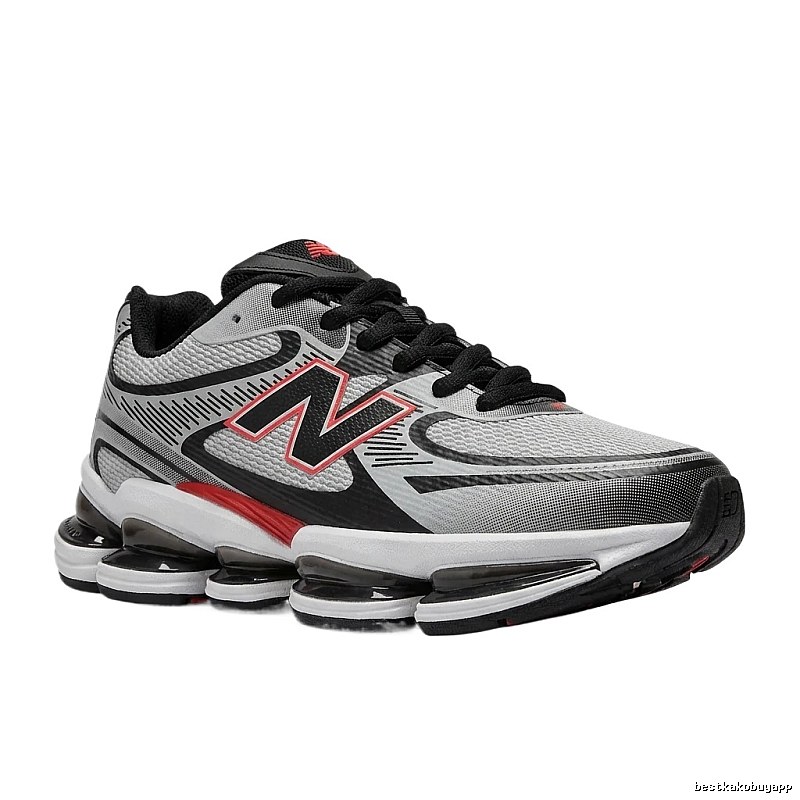 New Balance retro - style gray - white sports shoes