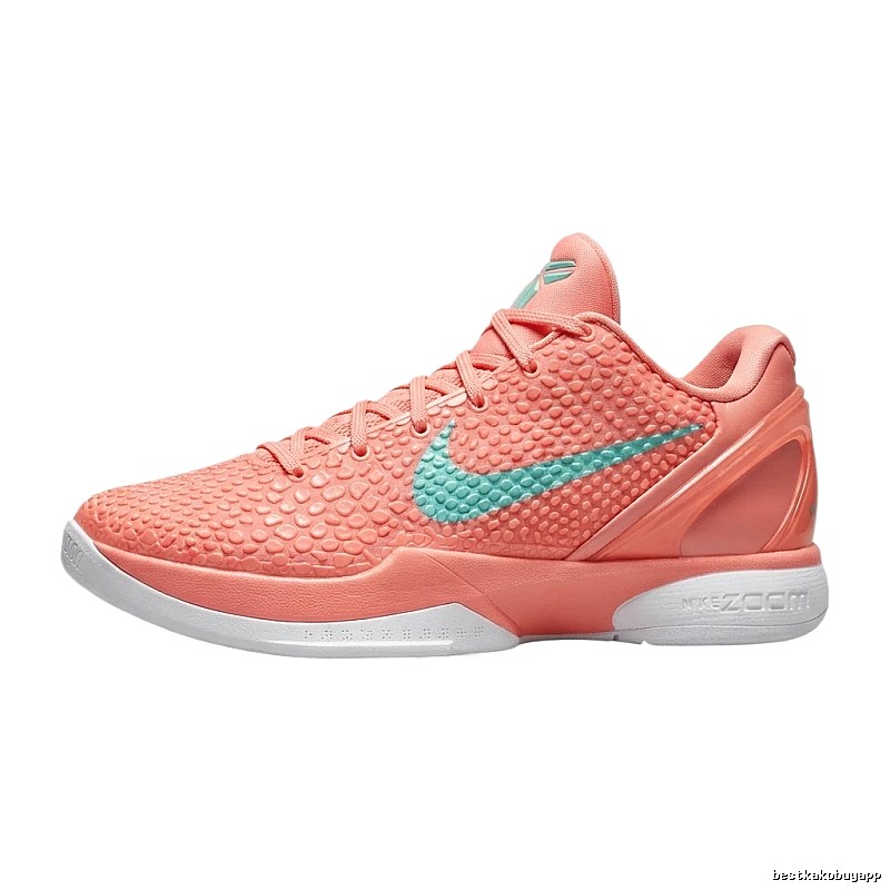 Nike Kobe series fashionable coral orange basketball shoes