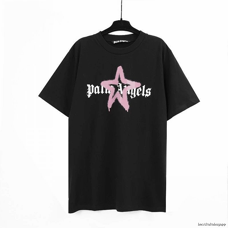 Palm Angels Easy Match Logo T-shirt White Palm Tree for Leisure Wear