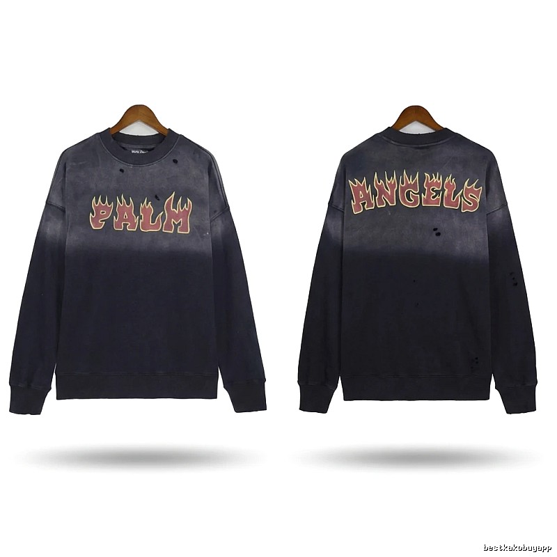 Palm Angels Flame Wind Hoodie
