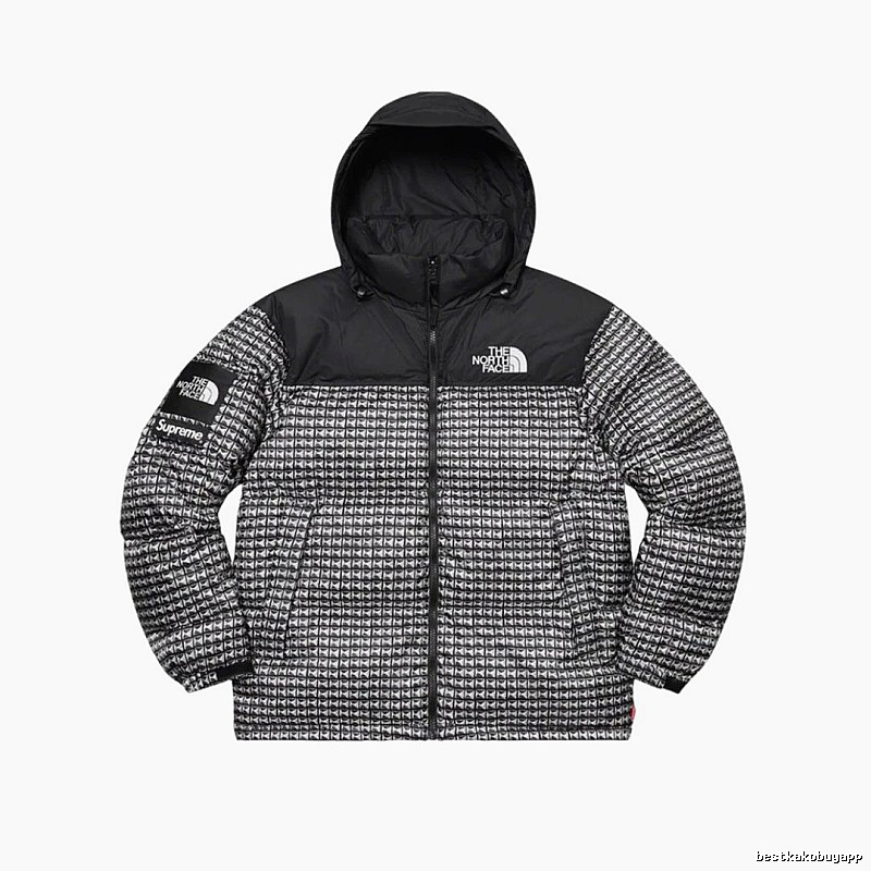 Pattern Logo The North Face Puffer Jacket for Photo Ready Looks