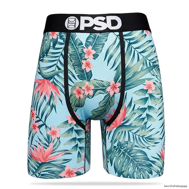 PSD tropical style printed panties