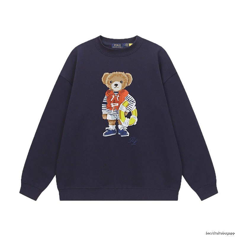 Ralph Lauren Bear Navy-style Sweatshirt
