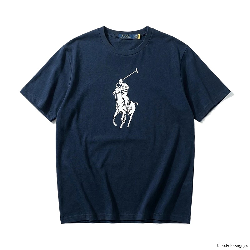 Ralph Lauren Polo Navy Blue Trendy T-shirt