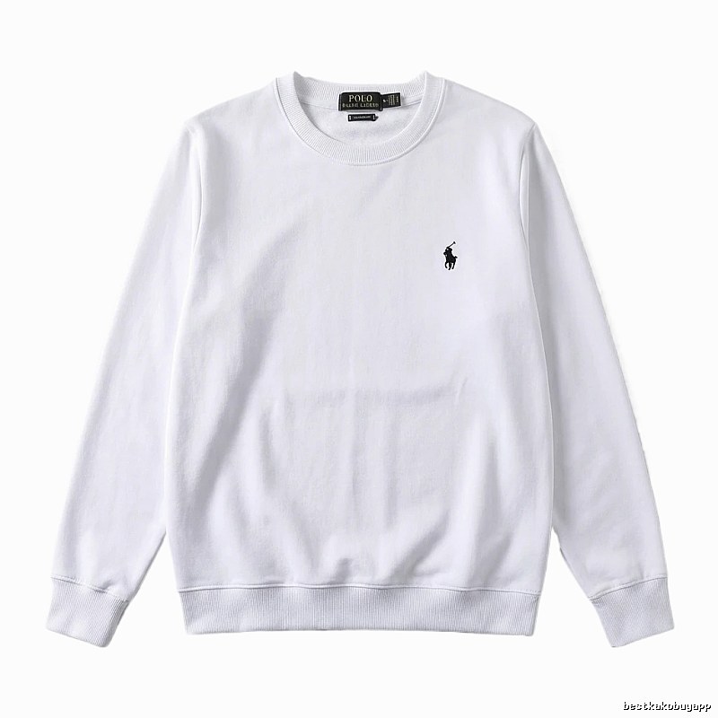 Ralph Lauren Polo Simple White Sweatshirt