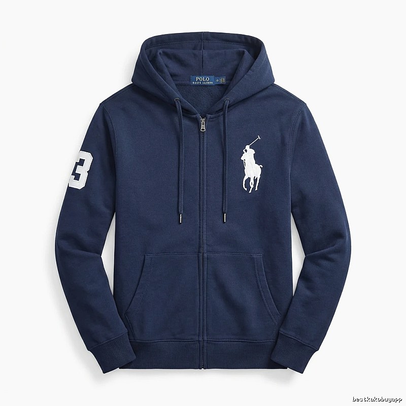 Ralph Lauren sporty dark blue hoodie