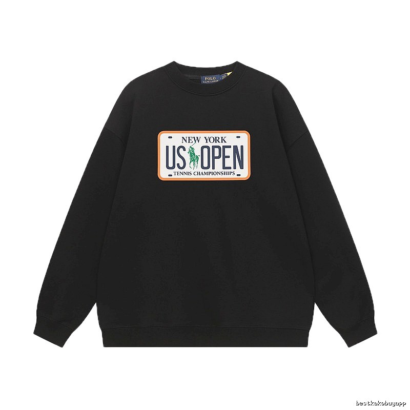 Ralph Lauren US OPEN Black Sweatshirt