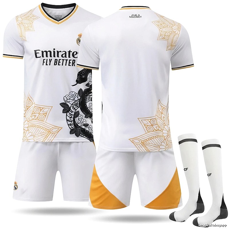 Real Madrid printed style jersey