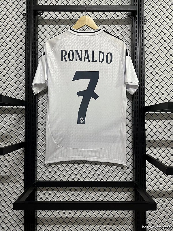 Real Madrid Streetwear Home soccer jersey White Real Madrid with Logo Accent Select Edition